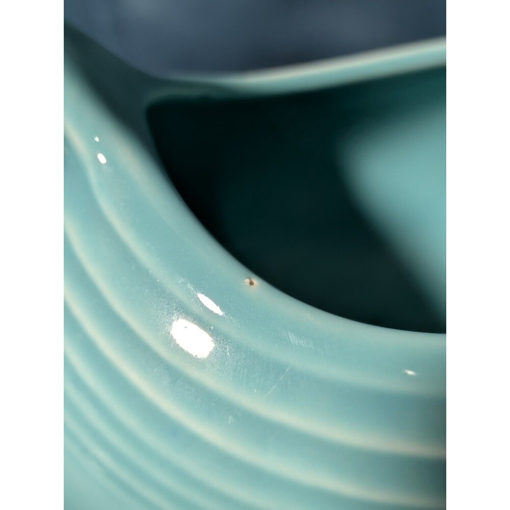 Fiesta Fiestaware Sea Mist Green Teal Gravy Boat - Picture 3 of 4